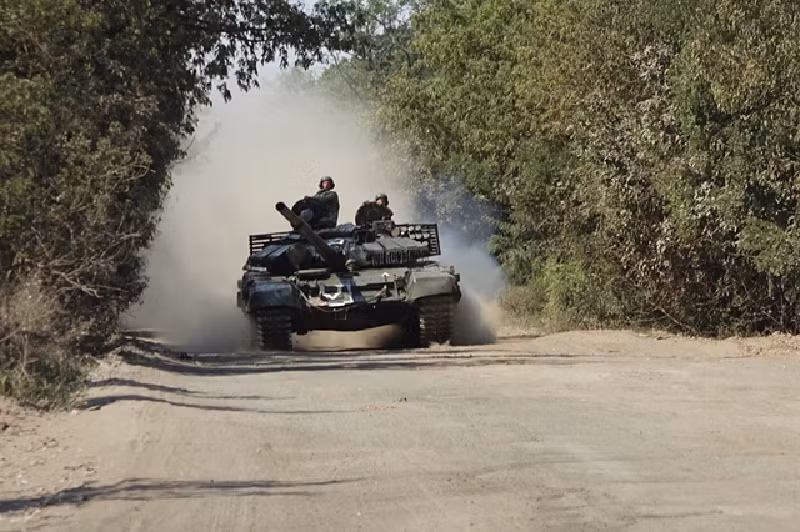 Quân đội Nga đã chặn được thông tin này qua các cuộc nghe lén vô tuyến và tận dụng cơ hội để phát động một cuộc tấn công, giành lại hơn 60% lãnh thổ của Makhnovka. Ảnh: Kp.ru