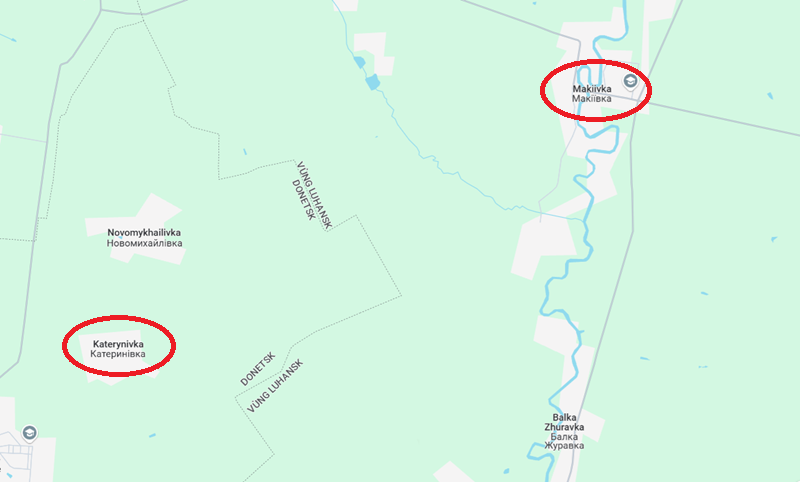 Cuộc tấn công này đã giúp quân đội Nga mở rộng đáng kể đầu cầu ở bờ tây sông Zherebets và tạo sự phối hợp theo trục Bắc - Nam với đầu cầu Makiivka ở tỉnh Luhansk. Thậm chí, hai khu vực này có thể được hợp nhất trên diện rộng, giúp quân Nga phá vỡ hoàn toàn tuyến phòng thủ dọc sông Zherebets và kiểm soát toàn bộ tỉnh Luhansk. Ảnh: Google Maps