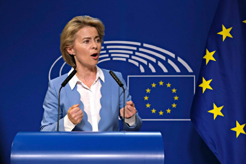 Chủ tịch Ủy ban châu Âu Ursula von der Leyen tuyên bố: “Kiến trúc an ninh mà chúng ta dựa vào không còn có thể coi là điều hiển nhiên. Chúng ta phải mua nhiều hơn từ châu Âu để củng cố nền công nghiệp, công nghệ và quốc phòng, thúc đẩy đổi mới và tạo ra thị trường chung EU”.Ảnh: Shutterstock