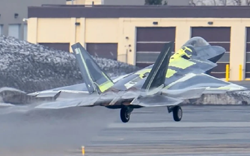 Phi đội 96 tại Eglin đã xác nhận sự cố xảy ra trong khi máy bay hạ cánh. Mặc dù chưa xác minh được, theo nhiều nguồn tin, chiếc F-22A 01-4023 là máy bay liên quan đến sự cố hạ cánh tháng 3/2021. Ảnh: Không quân Mỹ