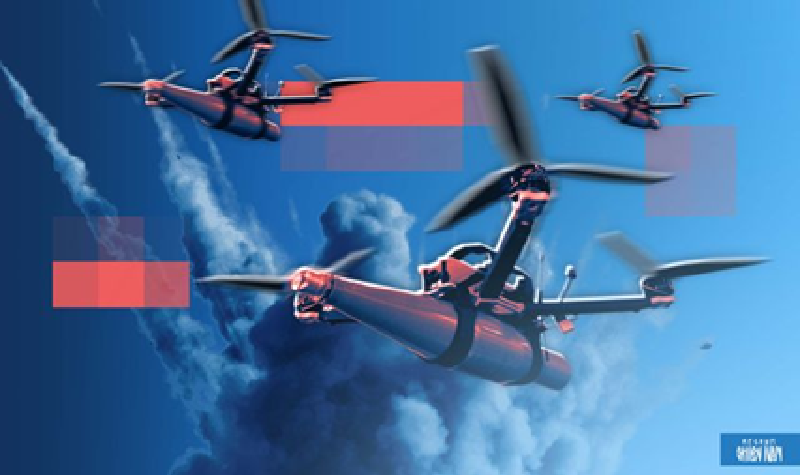 Trong thực tế, ba chiếc máy bay không người lái tạo khói thay phiên nhau hoạt động, có thể tạo ra một dải khói liên tục dài 300 mét và rộng 50 mét trên khu vực đất trống. Các binh sĩ tiền tuyến Ukraine mô tả: “Giống như làn sương mù, ngay cả thiết bị nhìn nhiệt cũng không thể hoạt động”. Ảnh minh họa