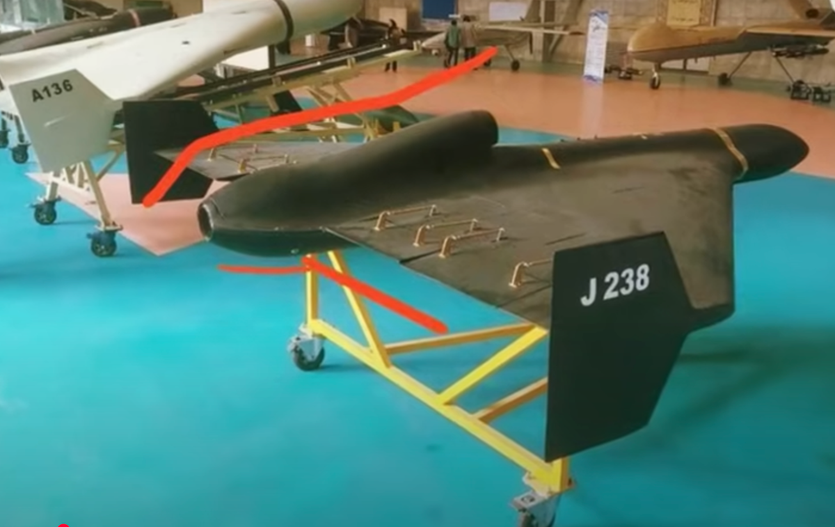 Việc sử dụng Shahed-238 lần đầu tiên được ghi nhận vào tháng 1/2024, có khả năng là một cuộc thử nghiệm, nhưng kể từ đó chưa có báo cáo về các cuộc tấn công tiếp theo. Các tài liệu bị rò rỉ từ khu công nghiệp đặc biệt Alabuga của Nga tiết lộ kế hoạch sản xuất nội địa nhiều biến thể khác nhau của Shahed-238. UAV cảm tử Shahed-238 đánh dấu một bước tiến quan trọng trong công nghệ máy bay không người lái (UAV) của Iran, đặc biệt là việc tích hợp động cơ phản lực thay vì hệ thống cánh quạt truyền thống.