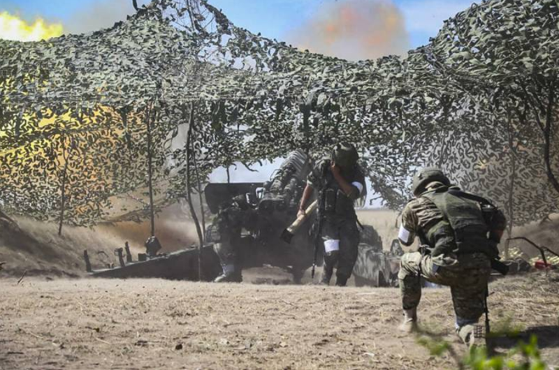 Phó tư lệnh Tập đoàn quân 51 của Nga xác nhận rằng vào ngày 18/3, một nhóm binh sĩ Ukraine không rõ quân số, mặc đồng phục Nga, đã tấn công khu vực Solodovka thuộc Belgorod. Ảnh: Top War