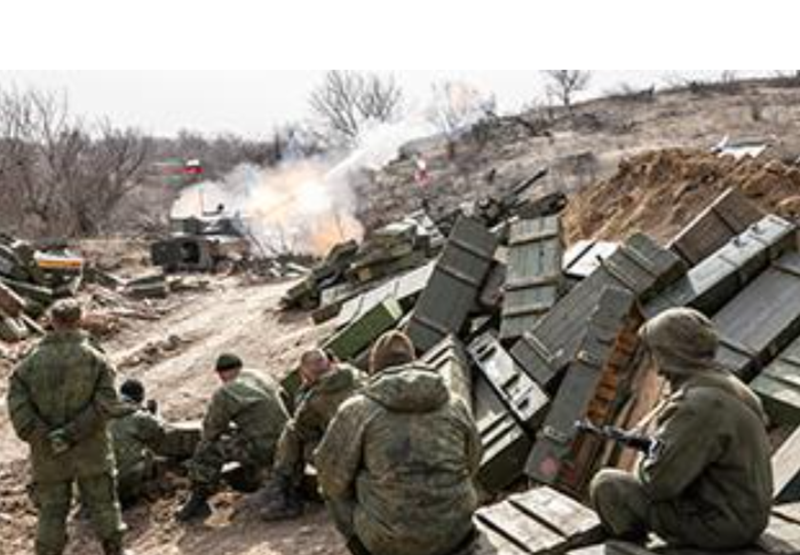 Chiến thuật của Nga là “nghìn nhát cắt”, tức là một khi Ukraine tập trung binh lực tinh nhuệ, phần lớn hỏa lực HIMARS và pháo tự hành phương Tây vào một khu vực để chiến đấu. Ảnh: TASS