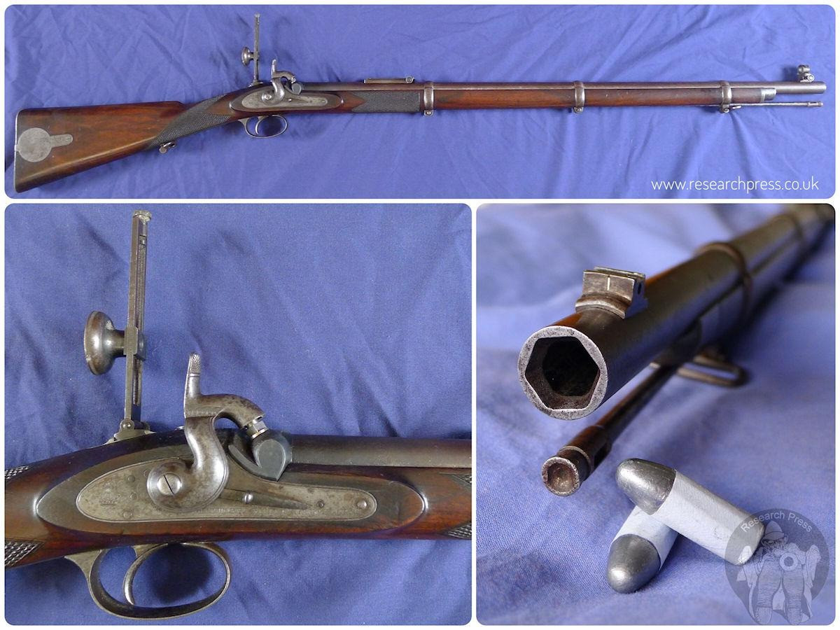 Súng trường Whitworth có chiều dài 120 cm, trong đó chiều dài nòng súng lên tới 84 cm và là kiểu súng hỏa mai, nghĩa là thuốc súng và đạn sẽ lần lượt được nhồi vào súng từ đầu nòng, xạ thủ sẽ có một cái que dài để thực hiện công việc này.