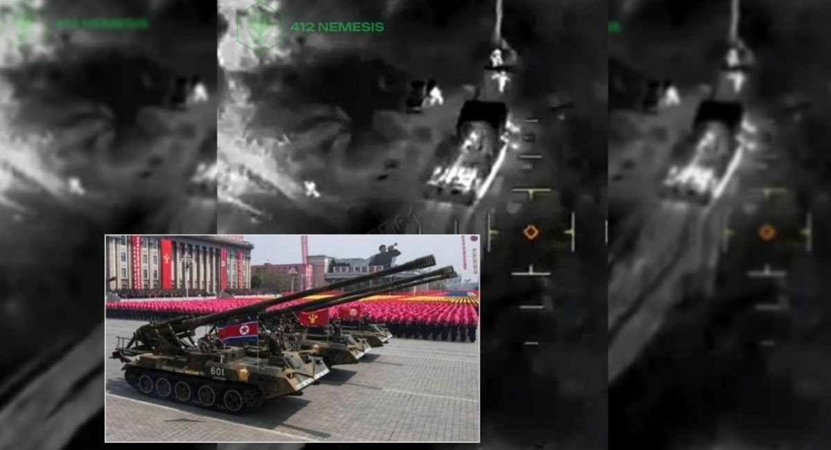 Trong một thông báo mới nhất của quân đội Ukraine ở miền đông Ukraine (Donbass), lực lượng này cho biết đã lần đầu tiên phá hủy một pháo tự hành M-1989 Koksan do Triều Tiên chế tạo, chỉ vài tuần sau khi vũ khí này được đưa ra tuyền tuyến vào đầu tháng 1/2025. Ảnh Reddit