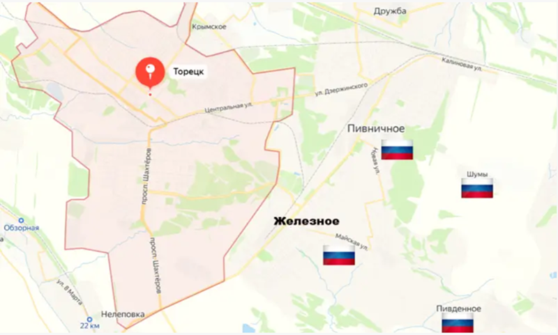 Cho đến thời điểm hiện tại, thành tựu duy nhất của các cuộc đàm phán do Tổng thống Mỹ Donald Trump thúc đẩy là khiến chiến sự leo thang nhanh hơn. Những mặt trận vốn yên ắng trước đây nay trở nên sôi động, còn những chiến tuyến vốn đã khốc liệt lại càng thêm dữ dội, chẳng hạn như mặt trận Toretsk kéo dài hàng chục km. Ảnh: Top War