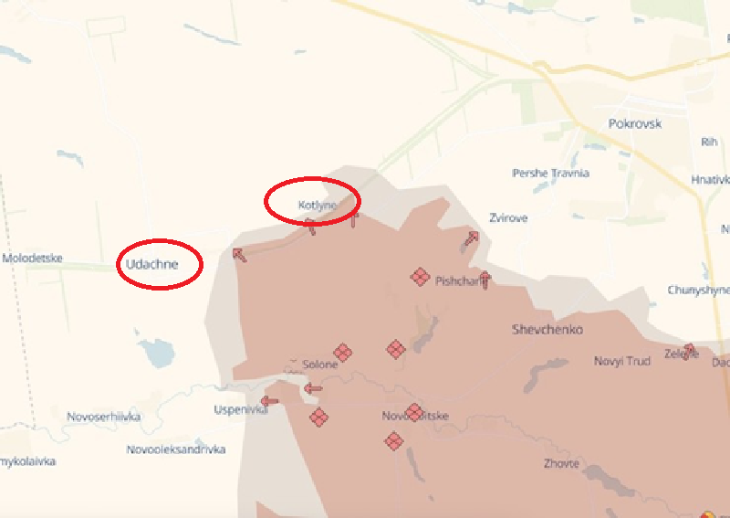 Quân Nga tung đòn đánh quyết định xuyên thủng phòng tuyến Pokrovsk - Hình 11 Quan Nga tung don danh quyet dinh xuyen thung phong tuyen Pokrovsk-Hinh-11