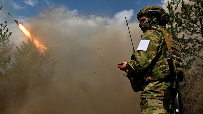 Các khu vực như Russkoye Porechnoye, Novosotnitsky, Berdin, Malaya Loknya và Novoivanovka thuộc tỉnh Kursk đều đang chìm trong khói lửa cuộc chiến. Ảnh minh họa.