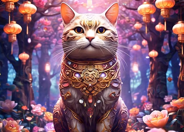 Khi gần đến đích, Chuột với bản tính ranh ma đã đẩy Mèo xuống sông, rồi nhanh chân nhảy lên bờ, giành vị trí đầu tiên trong bảng xếp hạng. Trâu hiền lành về đích thứ hai. Hổ dũng mãnh sau một hồi vật lộn với dòng nước chảy xiết cũng cán đích ở vị trí thứ ba.