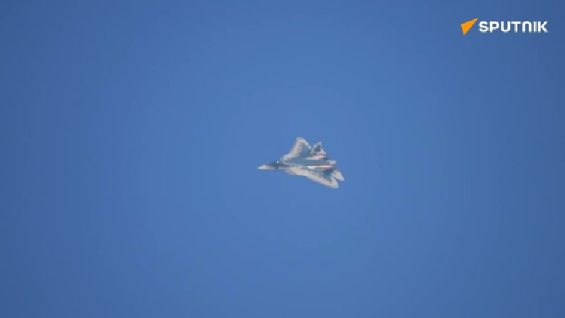 Máy bay Sukhoi Su-57 của Nga được phát triển theo chương trình PAK FA (Perspektivny Aviatsionny Kompleks Frontovoy Aviatsii) và thực hiện chuyến bay đầu tiên vào năm 2010, chính thức đưa vào biên chế năm 2020. Ảnh: Sputnik