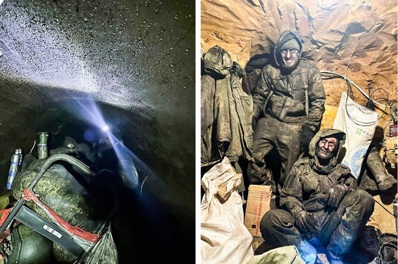 "Sao rồi, các chàng trai, khỏe chứ? Người nhà, người nhà đây. Lữ đoàn 80," – một quân nhân thuộc Lực lượng Vũ trang Nga nói bằng tiếng Ukraine.Ảnh: Telegram