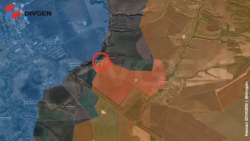 Bên cạnh đó, Quân đội Nga đã đẩy lùi tất cả các cuộc phản công của quân Ukraine nhằm vào trang trại Agronom, củng cố các vị trí phòng thủ tại đây. Bước tiếp theo, quân Nga chuẩn bị tấn công vào làng Bondarevka, hiện đang tập trung lực lượng để chuẩn bị cho cuộc tấn công này. Ảnh: Facebook.