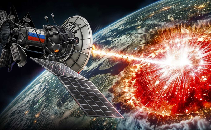Báo cáo cho biết cơ quan tình báo Nga đã mất kiểm soát một vệ tinh quan trọng có mật danh “Cosmos-2553”. Đây không phải là một vệ tinh thông thường — nó được Nga phóng lên trước khi phát động cuộc xâm lược toàn diện Ukraine. Ảnh minh họa