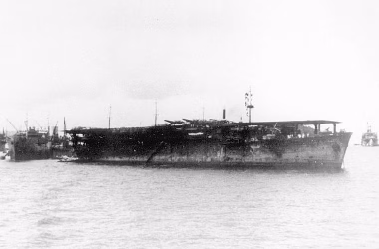 Tàu sân bay hộ tống lớp Taiyo (số lượng 3) có lượng giãn nước 19.500 tấn, dài 180m, chở 23-27 máy bay.