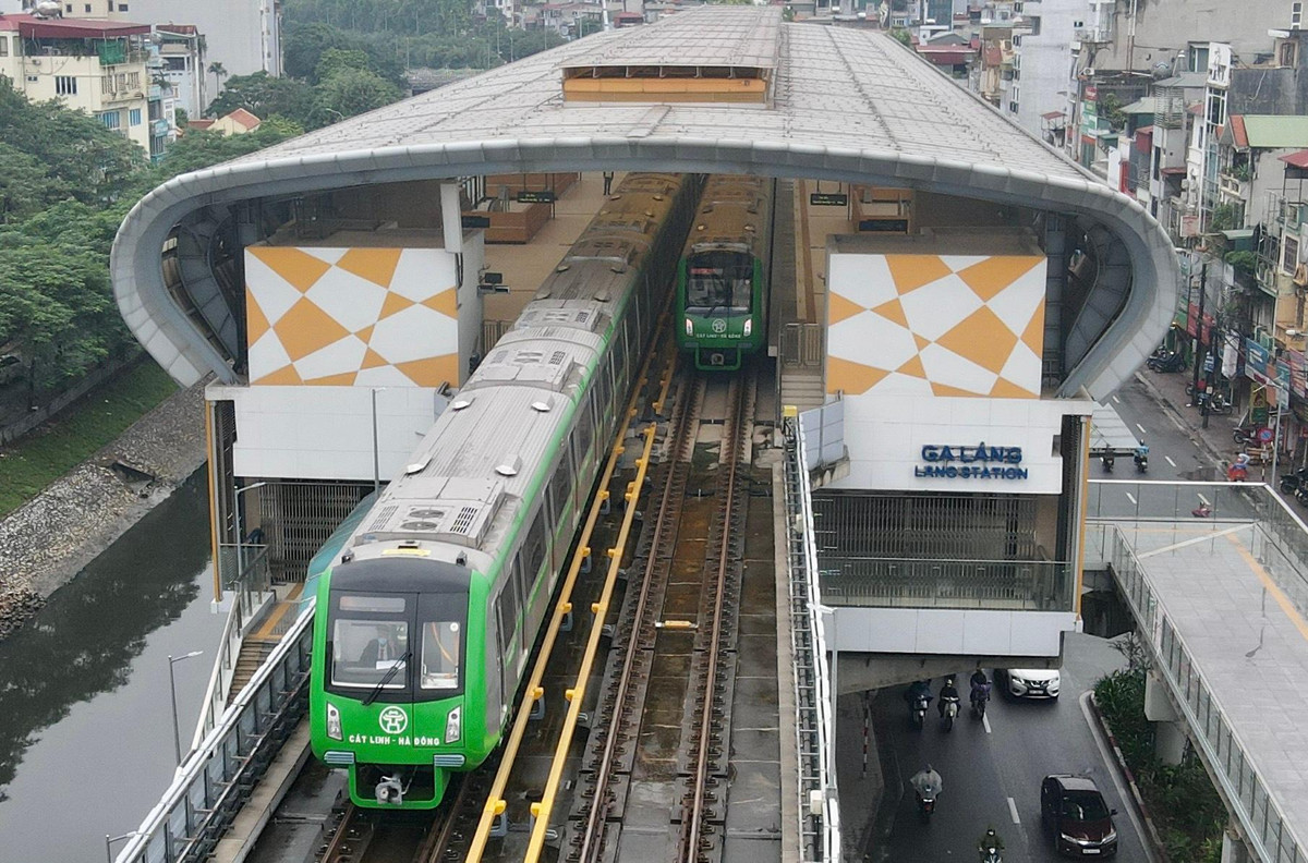 Sang nay, duong sat Cat Linh - Ha Dong chinh thuc duoc ban giao