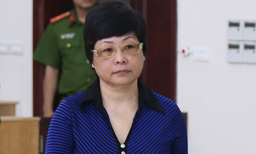 Châu Thị Thu Nga, sinh năm 1965, nguyên Chủ tịch HĐQT Housing Group. Tội danh: Án chung thân về tội “Lừa đảo chiếm đoạt tải sản”.