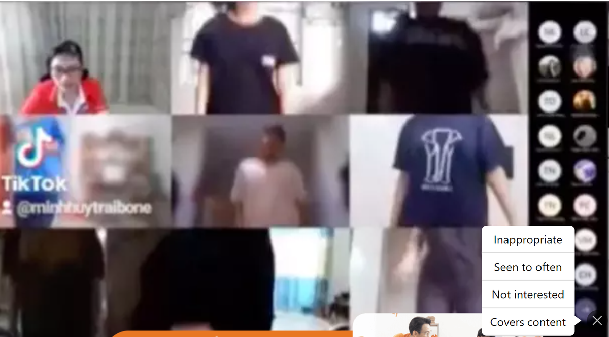 Nu sinh miet mai tap the duc gio hoc online, ly do cuc hai