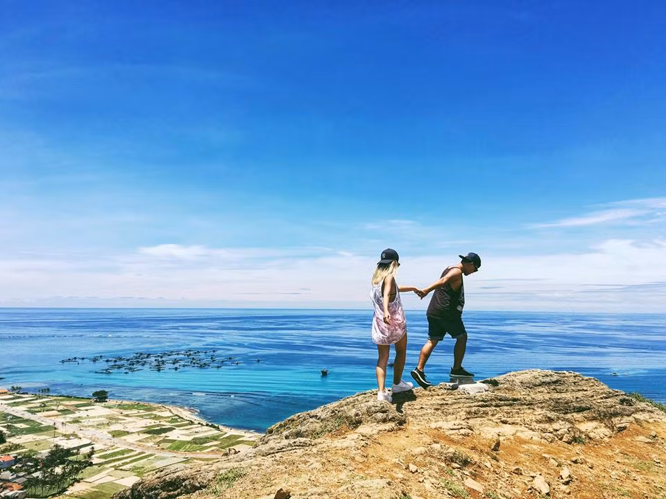 Cùng chiêm ngưỡng các bức ảnh cực chất của cặp đôi Hà thành trong chuyến du lịch kỷ niệm 5 năm yêu nhau. Ảnh trong bài: Facebook nhân vật.