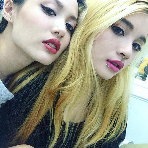 Người hâm mộ cũng tỏ ra vô cùng thích thú khi biết tin, Đoàn Tiên là bạn thân của Fung La (cô gái 1m54 tại Next Top Model).