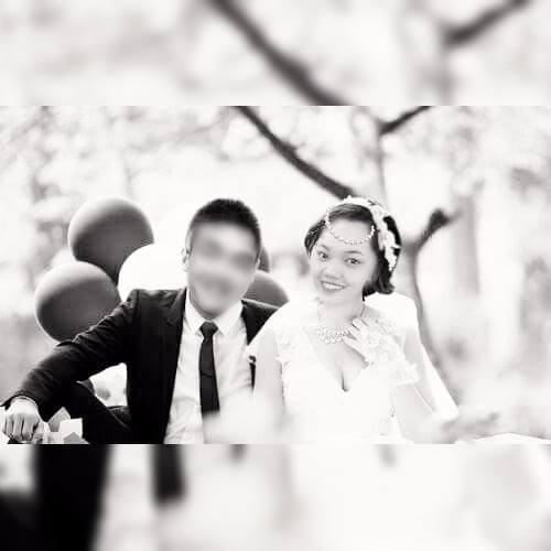 Sau 3 năm yêu nhau, cặp đôi quyết định kết hôn thì số phận nghiệt ngã lại cướp đi người chồng của cô dâu trẻ. Ngay cả ảnh cưới cặp đôi cũng chưa kịp chụp, vì quá cảm động trước câu chuyện tình của 2 người, nhiều dân mạng đã giúp Anh Thư ghép ảnh cưới.