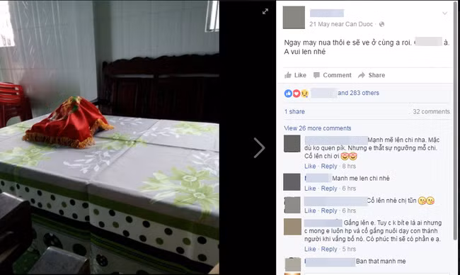 Thời gian trước, câu chuyện tình cảm động cô dâu 9X Anh Thư và chú rể Phúc Tài quê ở Rạch Kiến, Long An đã khiến bạn đọc trên cả nước không thể kìm lòng thương xót. Tưởng chừng như cái kết viên mãn sẽ đến với cặp đôi thì trước ngày cưới 1 tháng, trong một lần xuống đón bạn gái, chú rể đã bị tai nạn nghiêm trọng rồi qua đời. Gạt đi nỗi đau, Anh Thư vẫn quyết định làm đám cưới cùng người chồng quá cố.