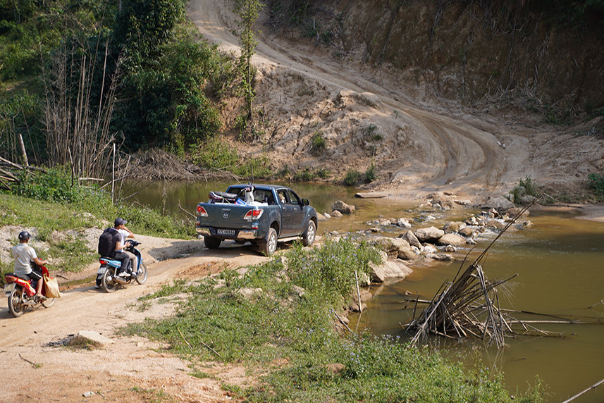 Khoi cong xay dung diem truong Huoi Xai 1 tai bien gioi Nghe An