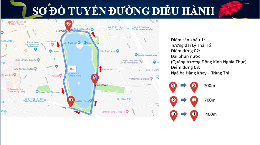 Ky niem sinh nhat Bac, Ha Noi to chuc Carnival duong pho quanh Ho Guom