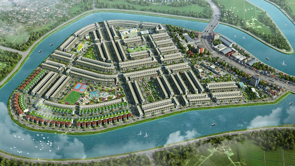 Ra mat khu do thi kieu mau dang cap bac nhat tai Nghe An