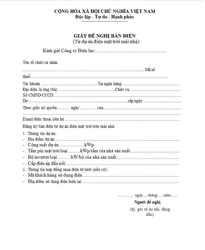 EVN HANOI cung cap mau dang ky ban Dien mat troi ap mai-Hinh-3