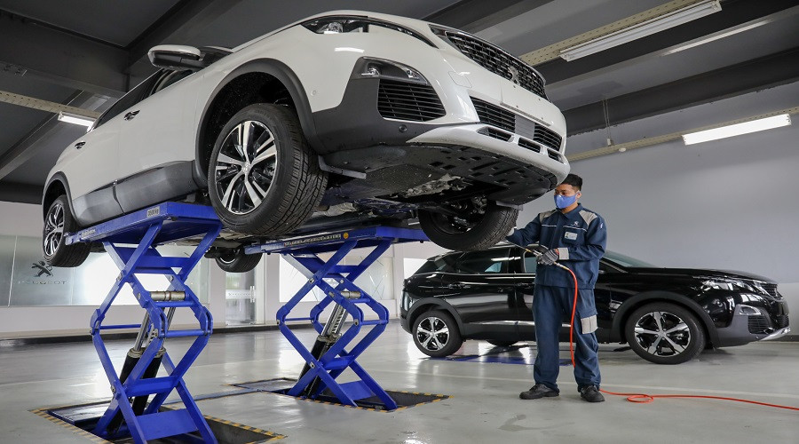 He thong showroom Peugeot chuan 3S toan cau tai Viet Nam