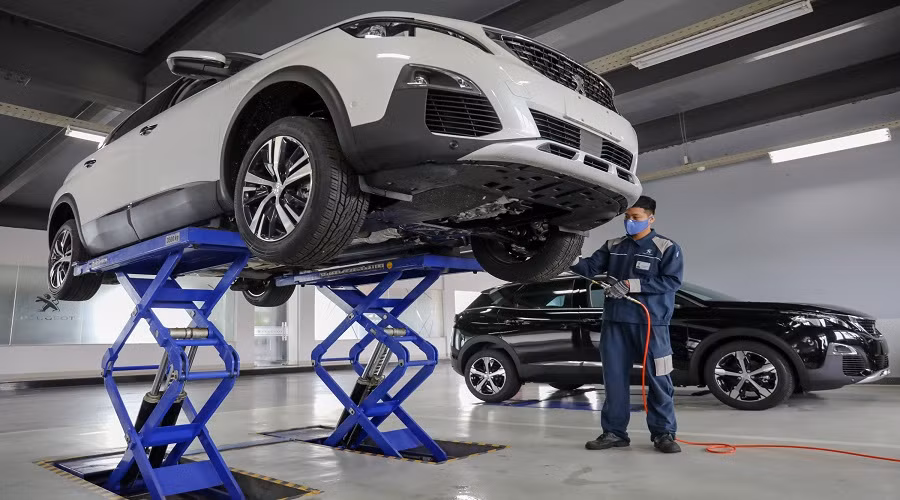 He thong showroom Peugeot chuan 3S toan cau tai Viet Nam