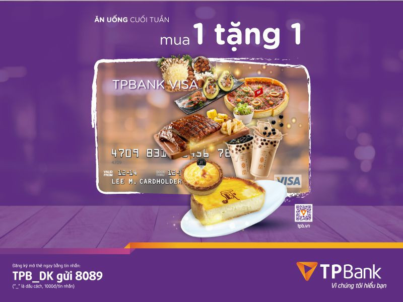 TPBank trien khai nhieu uu dai cho chu the tin dung