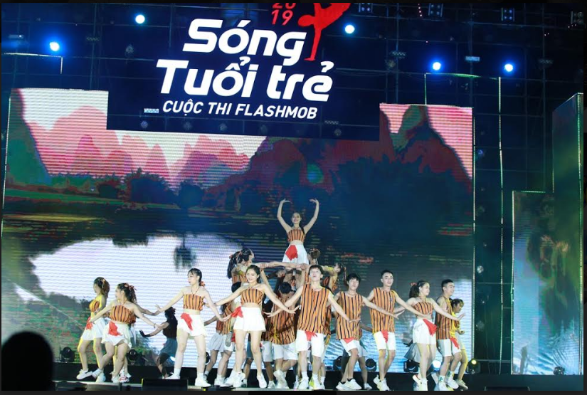 Hanh trinh ve dich cua quan quan cuoc thi Flashmob 2019 - “Song tuoi tre”-Hinh-4
