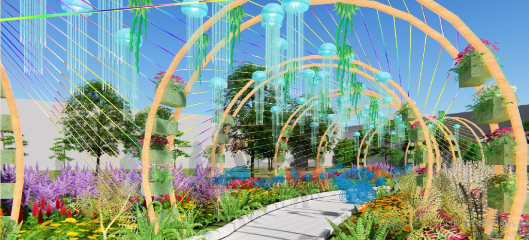 “Dep rung roi” le hoi hoa xuan lon nhat Mien Bac tai Sun World Halong Complex-Hinh-3