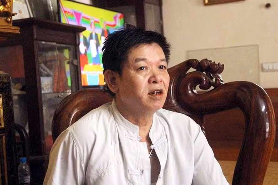 Ông Phùng Văn Phượng (ông nội cháu H bị trao nhầm sang gia đình khác).