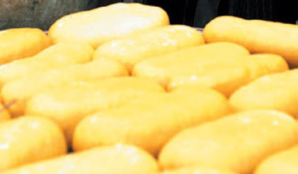  Bánh láo khoải cũng là một món bánh đặc biệt của người Mông trong dịp Tết. Ảnh: quehuongonline.