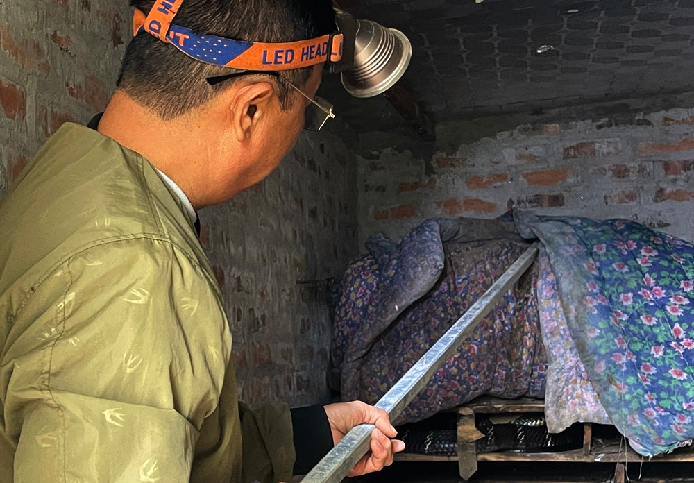 Thị trường Trung Quốc là nơi tiêu thụ chủ yếu rắn thương phẩm và rắn sinh sản của người dân nơi đây.