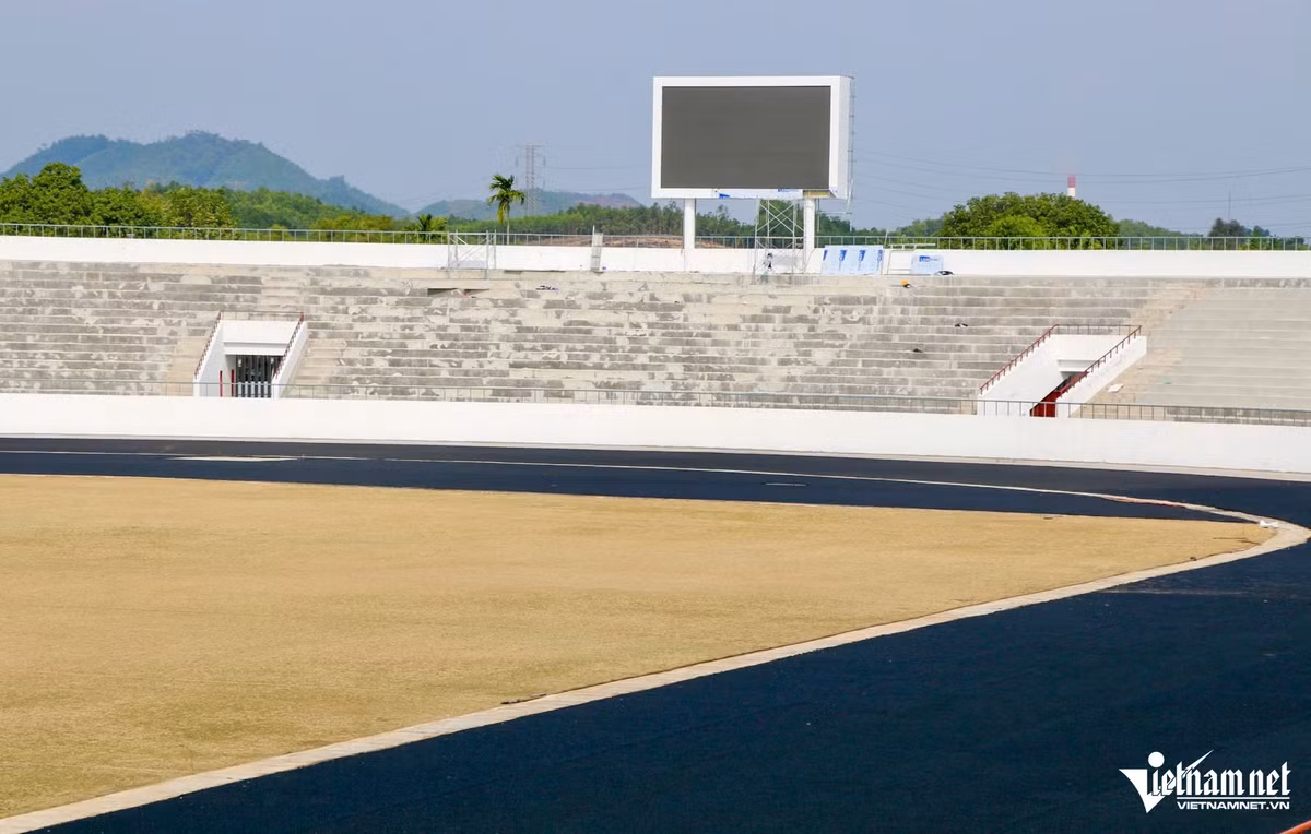 Nhiều hạng mục đã được hoàn thiện.