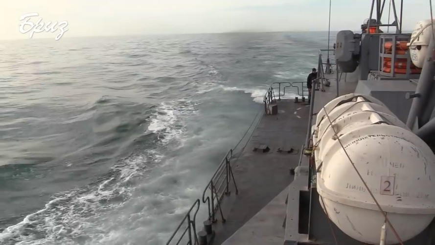 Bộ Quốc phòng Ukraine đã cho biết cụ thể như sau: "Tàu tuần tra Starobelsk mới đây đã ra khơi để thực hiện một số nhiệm vụ huấn luyện chiến đấu thường kỳ”.