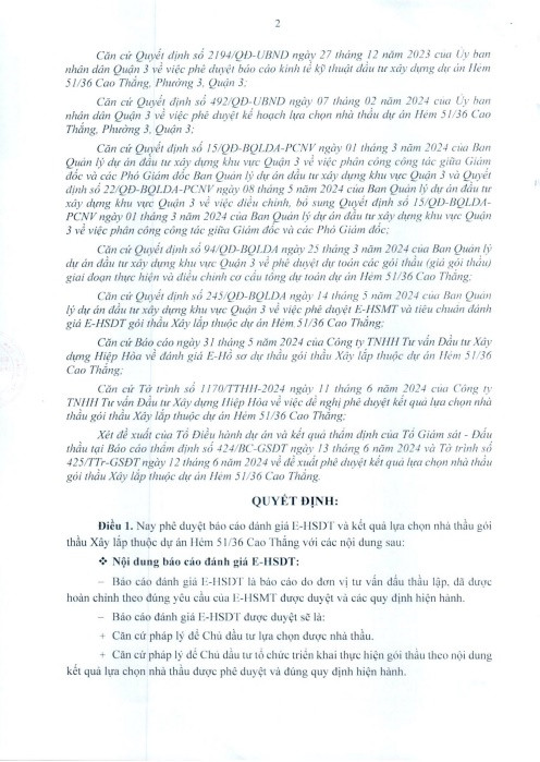 TP.HCM: Cty Giao thông số 1 tham gia 3 gói thầu tại Quận 3 - Hình 2 TP.HCM: Cty Giao thong so 1 tham gia 3 goi thau tai Quan 3-Hinh-2