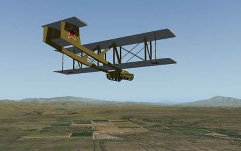 Trong tháng 9/1942, một cuộc thử nghiệm với máy bay TB-3 và xe tăng T-60 đã tương đối thành công. Chiếc xe tăng đã hạ cánh an toàn gần phi trường và trở về căn cứ. Tuy nhiên, do thiếu hụt các máy bay đủ mạnh để kéo nó vào chiến trường với tốc độ yêu cầu là 160 km/h, dự án đã bị hủy.