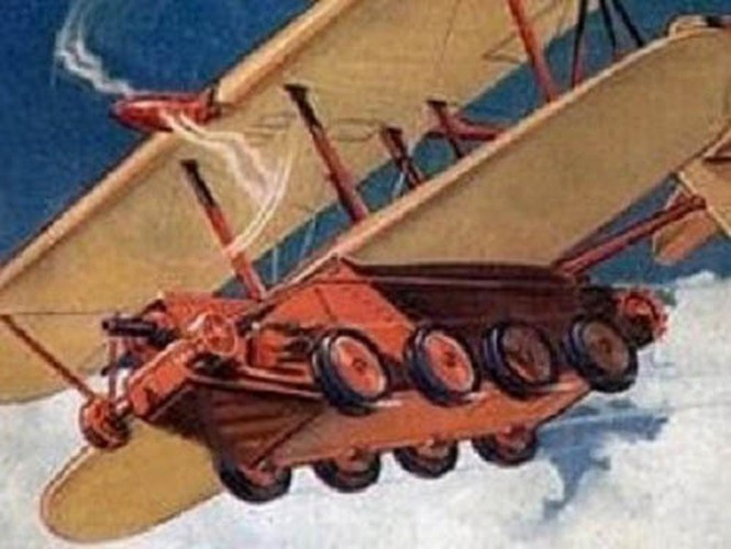 Tuy vậy, sau Chiến tranh Thế giới 2, các nước đã từ bỏ ý tưởng lắp cánh cho xe tăng để chuyển sang các hướng khác. Chẳng hạn Liên Xô đã chuyển sang hướng phát triển các loại dù đủ khả năng để thả xe bọc thép chiến đấu.