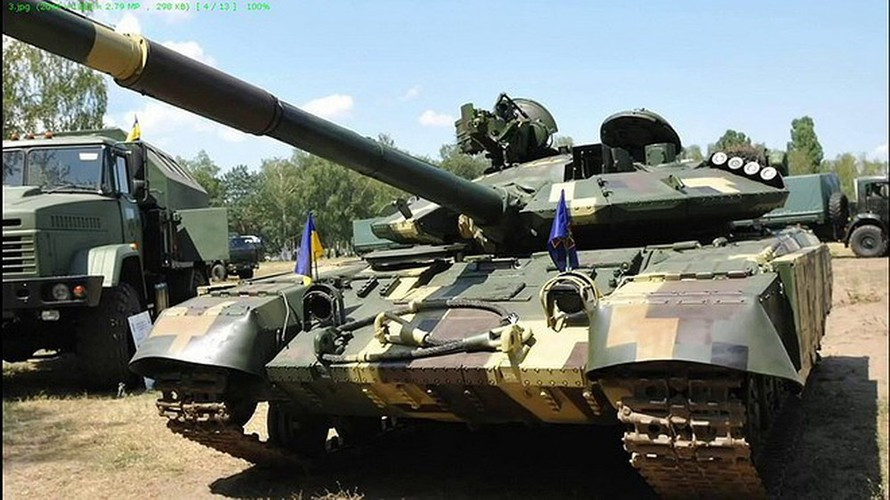 Hiện Ukraine vẫn còn trong kho dự trữ hơn 2000 xe tăng T-64 với các phiên bản.