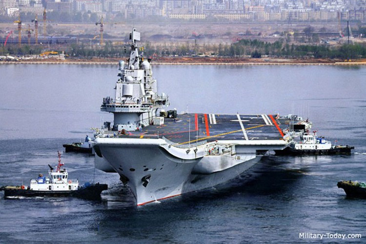 Tuy nhiên sau đó con tàu đã được Trung Quốc hoàn thiện và trở thành chiếc tàu sân bay đầu tiên của nước này trong tham vọng vươn ra biển lớn.