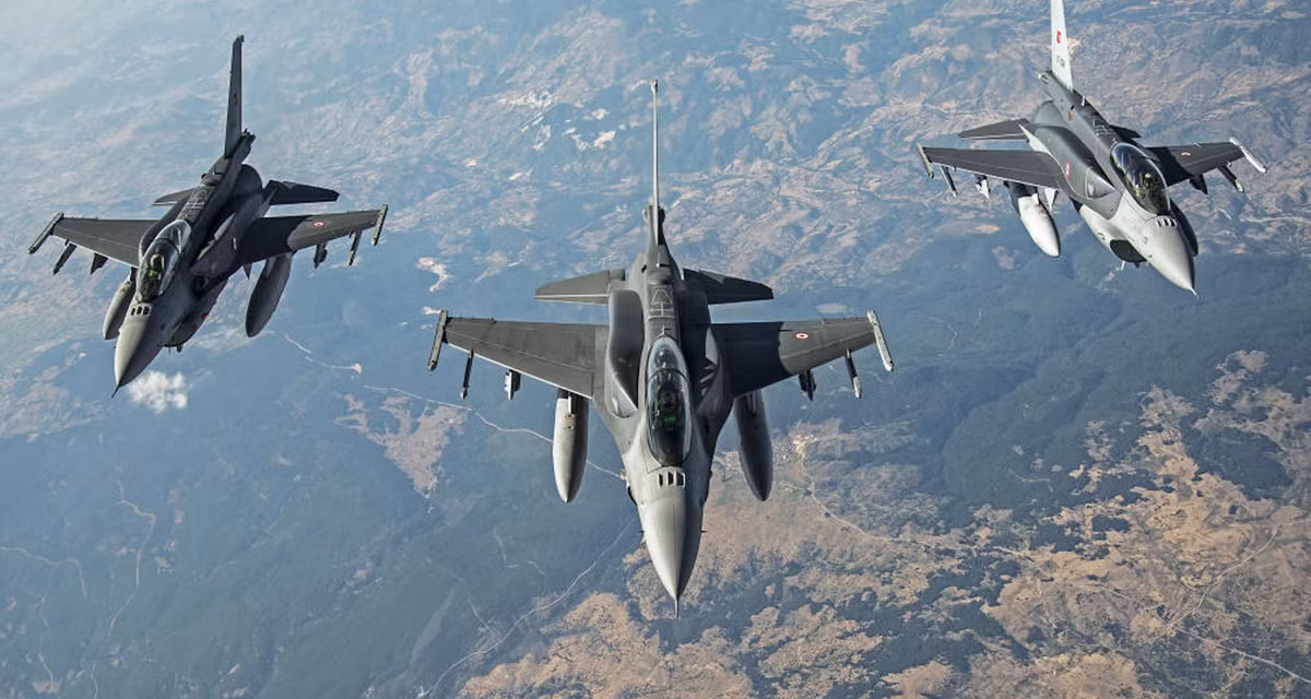 Chiến đấu cơ Thổ Nhĩ Kỳ. Ảnh: Cyprus News Report.