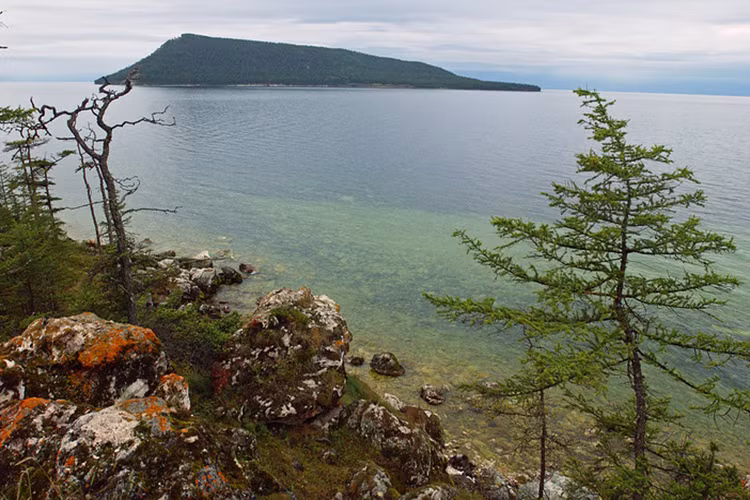 Quần đảo Ushkany của Hồ Baikal thuộc Vườn Quốc gia Transbaikal Nguồn ảnh: TASS.