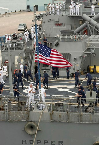 Con tàu được khởi đóng vào ngày 23/2/1995. Ảnh: wikimedia.