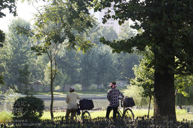 Cảnh tượng bên sông ở Bình Nhưỡng.