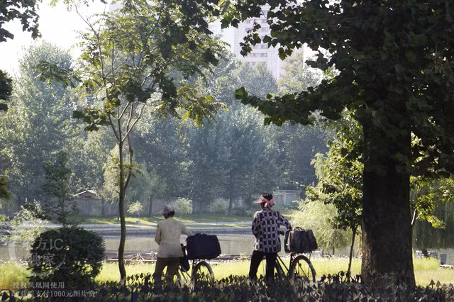 Cảnh tượng bên sông ở Bình Nhưỡng.